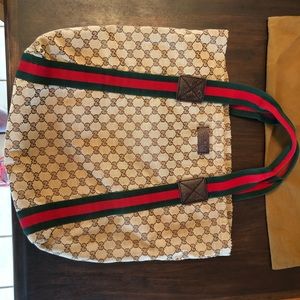 Gucci lifestyle tote used